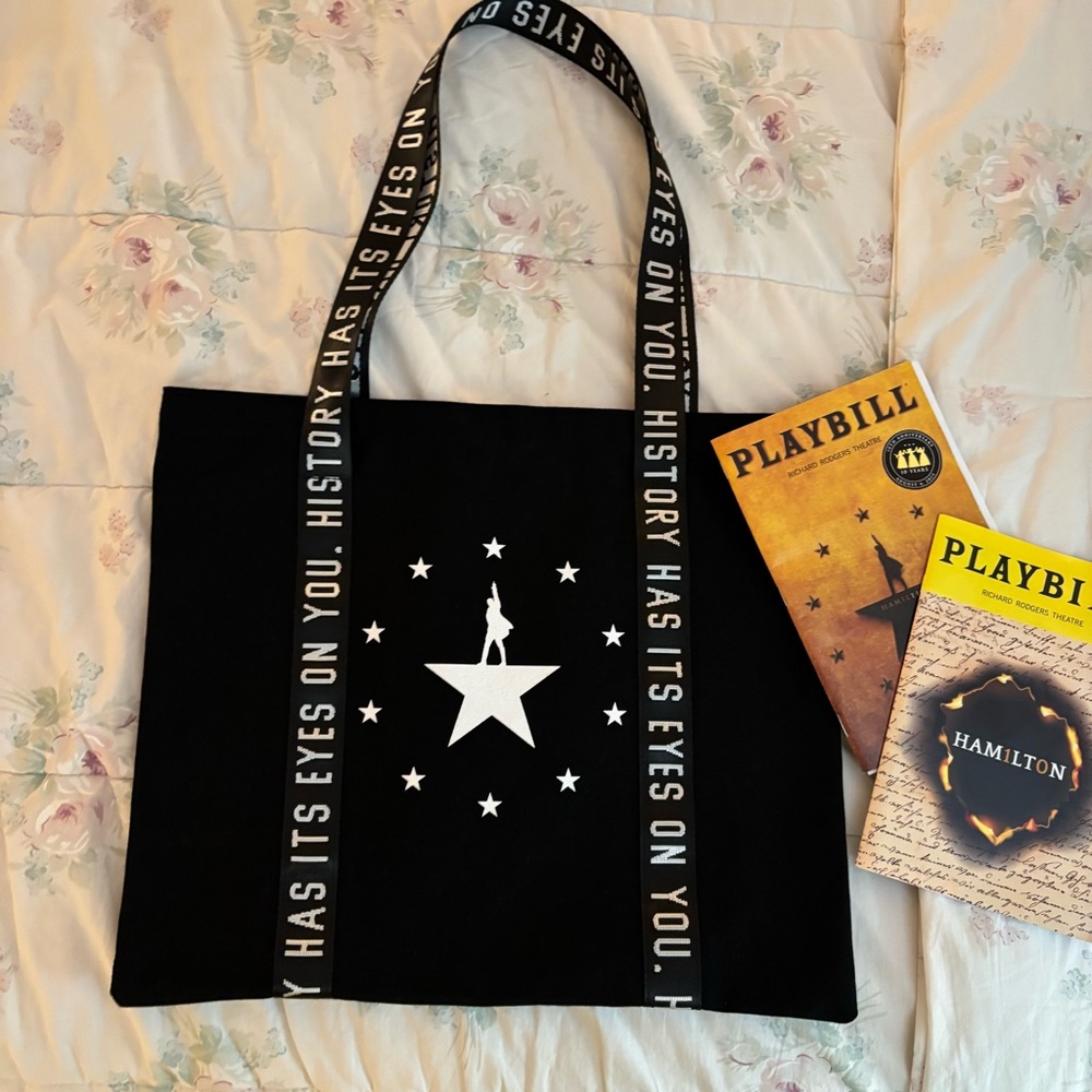 10th Anniversary Hamilton Canvas Tote and Playbill